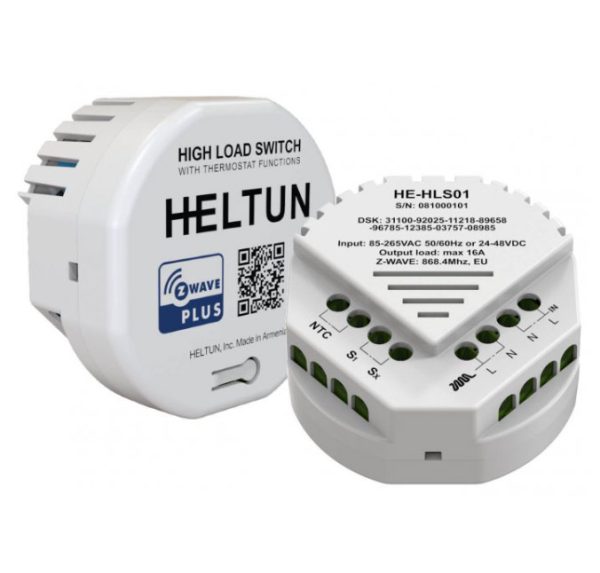 HELTUN Z-Wave High Load Switch HE-HLS01